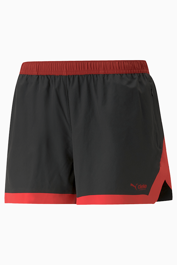 PUMA x CIELE 3" Women's Woven Running Shorts, PUMA Black, extralarge